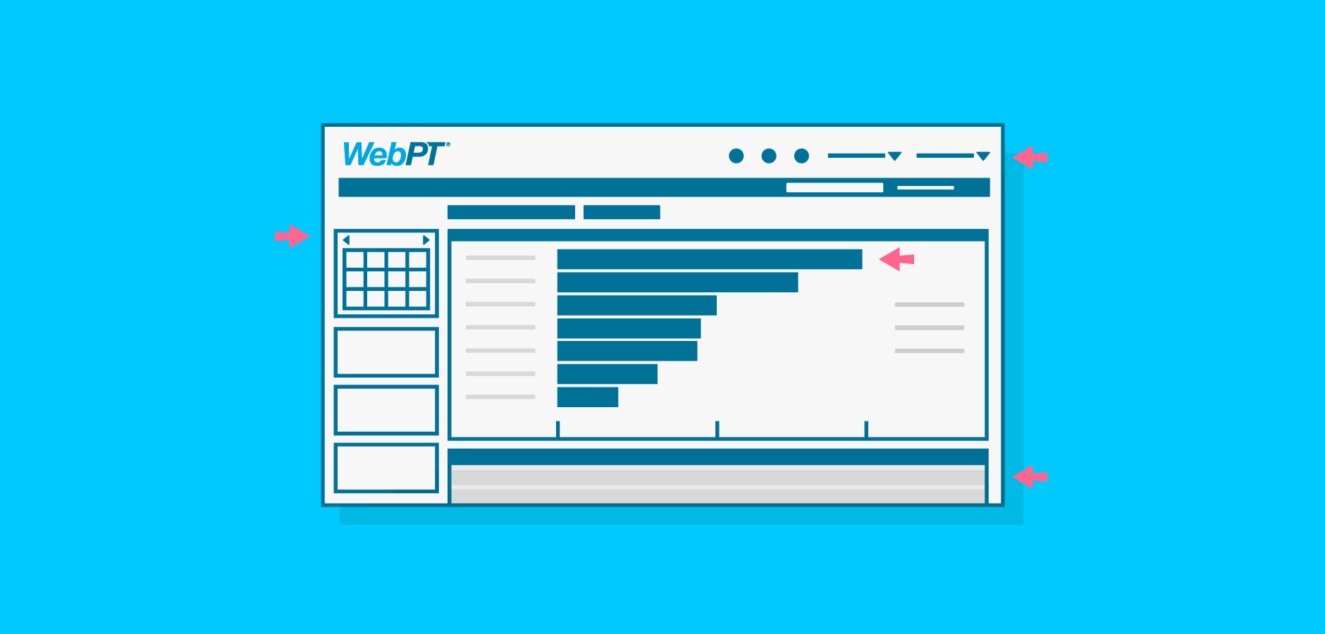 image representing the ultimate guide to using reports in webpt