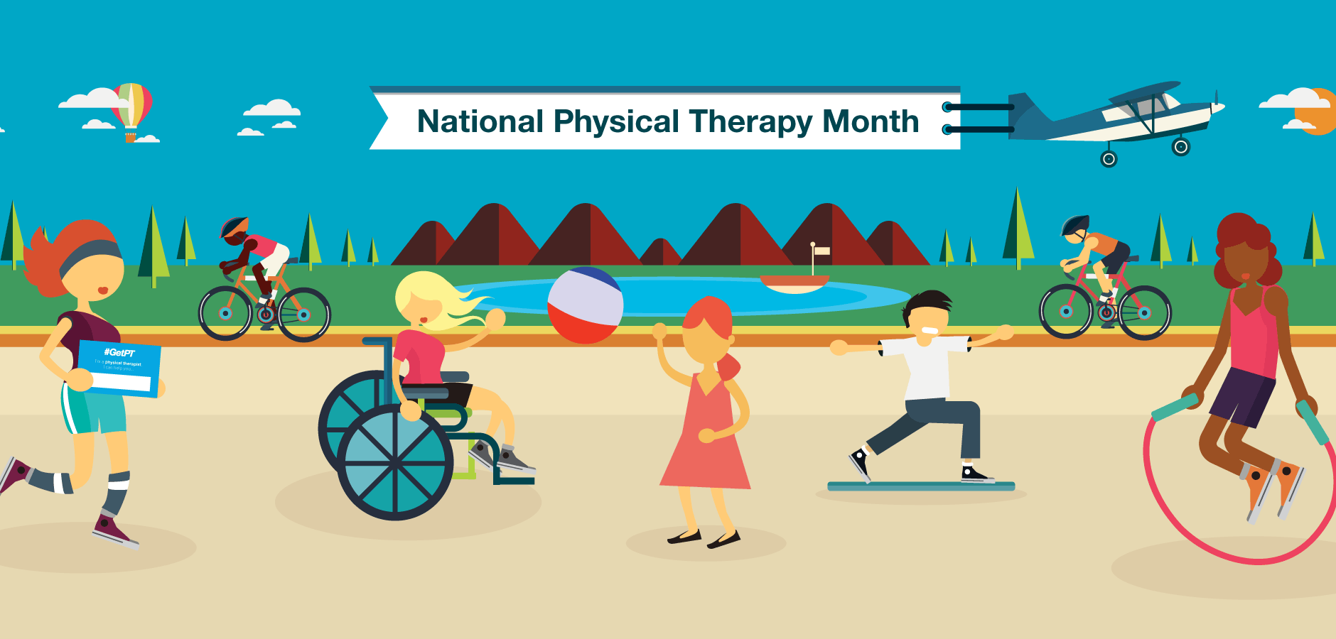 image representing happy national pt month